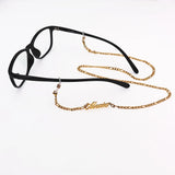 Custom Name Eyeglasses Chain Mask Holder Sunglasses Straps Lanyard
