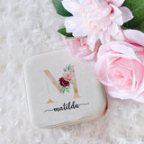 Personalised Travel Jewellery Box for Her