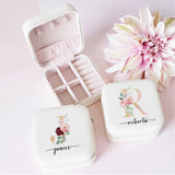 Personalised Travel Jewellery Box for Her