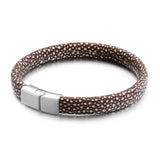 Personalised Brown Snake Bracelet for Men and Women