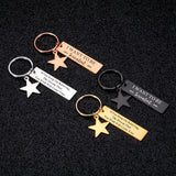 Personalised Dream Keychain for Son Daughter Student Birthday Gift