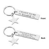 Personalised Dream Keychain for Son Daughter Student Birthday Gift
