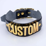 Personalised Name Leather Choker Necklace