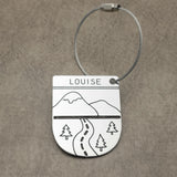 Personalised Luggage Tag Label Bag Tag Baggage Name Tags Metal Luggage Tag