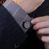 Personalised Men's Wedding Cufflinks Engraved Logo Suit Shirt Cufflink