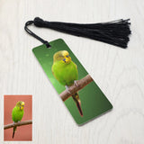 Custom Pet Photo Bookmark with Tassel, Pet Lover Gift
