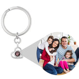 Personalised Photo Necklace Keychain Keep Your Loved Ones Close To Your Heart