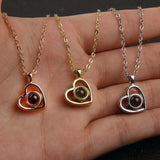 Personalised Photo Necklace Keychain Keep Your Loved Ones Close To Your Heart