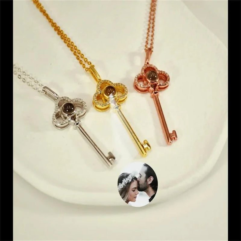 Personalised Projection Necklace Mother's Gift