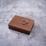 Personalised Proposal Ring Box with Names for Wedding Rings