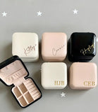 Personalised Travel Jewellery Box Jewellery Case For Her