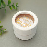 Personalised Wedding Ring Bearer Box Rustic Jewelry Holder