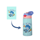Personalised Kids DIY Photo Water Bottle 350ml Straight