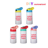 Personalised Kids DIY Photo Water Bottle 350ml Straight