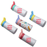 Personalised Kids DIY Photo Water Bottle 350ml Straight