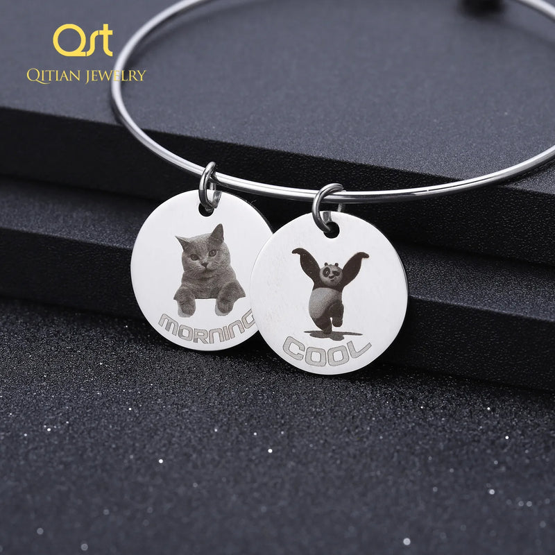 Personalised Girls Jewellery Childrens Bracelet - Child Charm Bracelet