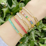 Square Zircon Bracelet for Women