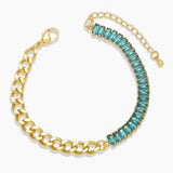 Square Zircon Bracelet for Women