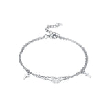 Personality Bracelet & Delicate Earrings Set - Real Jewelry