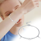 Personality Bracelet & Delicate Earrings Set - Real Jewelry