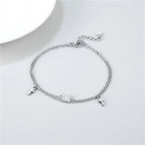 Personality Bracelet & Delicate Earrings Set - Real Jewelry