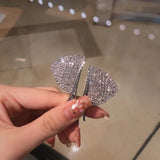Bling Cat Ear Hairpin Top Clip Girl Hair Accessory