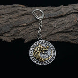 Creative Viking Dragon Animal Pendant Keychain