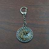 Creative Viking Dragon Animal Pendant Keychain