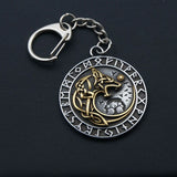 Creative Viking Dragon Animal Pendant Keychain