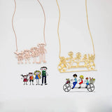 Hand Drawn Personality Necklace