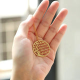 Tree of Life Pendant Stainless Steel Choker Necklace