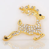 Deer Brooch Jewelry For Women/men Metal Scarf Wedding Gift Diy Jewellery