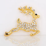 Deer Brooch Jewelry For Women/men Metal Scarf Wedding Gift Diy Jewellery