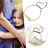 Mother's Letter MoM Pin Copper Zircon Mens Watch Charms B