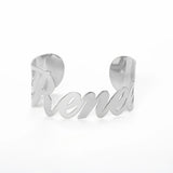 Exaggerated Punk Bangle Stainless Steel Bracelet Women's Jewelry