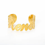 Exaggerated Punk Bangle Stainless Steel Bracelet Women's Jewelry