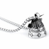 Personality Skull Samurai Domine...ck Pendant Necklace for Men Jewelry