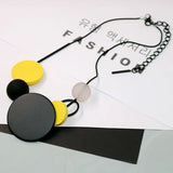 Fashion Short Necklace with Frosted Bead for Women