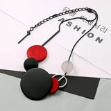 Fashion Short Necklace with Frosted Bead for Women