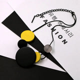 Fashion Short Necklace with Frosted Bead for Women