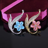 Personality Flower Brooch Jewelry For Women/men Jewelry Brooch Pins Metal Scarf