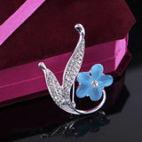 Personality Flower Brooch Jewelry For Women/men Jewelry Brooch Pins Metal Scarf