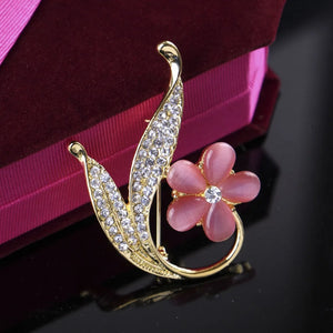 Personality Flower Brooch Jewelry For Women/men Jewelry Brooch Pins Metal Scarf