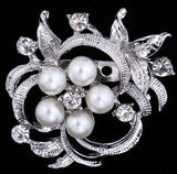 Personality Flower Brooch Jewelry For Women/men - Metal Scarf Wedding Gift