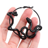 Snake Hoop Earrings Crazy Twining Snake Statement Earrings Party Jewe