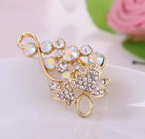 Personality Grape Brooch Jewelry Metal Scarf Wedding Gift