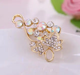 Personality Grape Brooch Jewelry Metal Scarf Wedding Gift