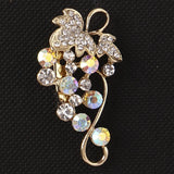 Personality Grape Brooch Jewelry Metal Scarf Wedding Gift