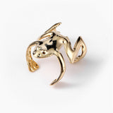 Green Frog Ear Cuffs Clip Earrings for Women Girls No Piercing Jewelry