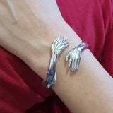 Copper Hug Bracelet Men Women Lingering Jewelry
